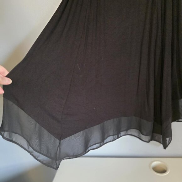 EUC Apt. 9 Soft flowy Skirt with sheer bottom - Picture 2 of 6